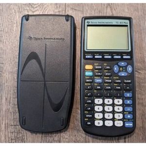Texas Instruments TI-83 Plus Graphing Calculator with Cover